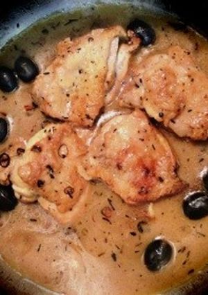 鶏肉のイタリアンオリーブ煮込み-レシピのメイン写真
