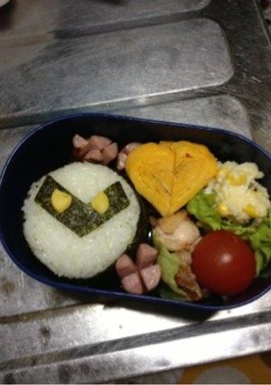 キャラ弁 星のカービィ メタナイト-レシピのメイン写真