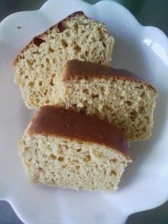 大雑パッ!ノンオイル☆ごまきな粉ケーキ-レシピのメイン写真