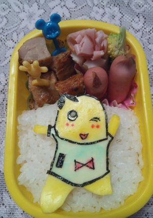 キャラ弁☆ふなっしー-レシピのメイン写真