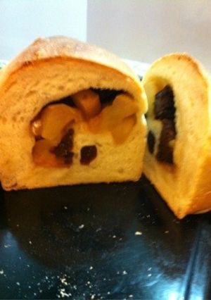 プルーンとりんごの全粒粉パン-レシピのメイン写真