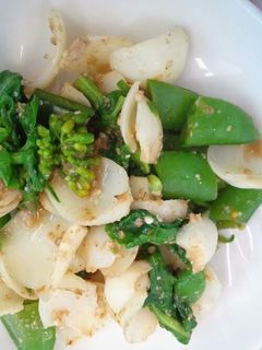 簡単☆醤油麹で春野菜胡麻和え-レシピのメイン写真