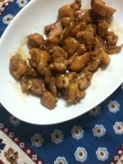 お弁当に!鶏もも肉の甘辛炒め-レシピのメイン写真
