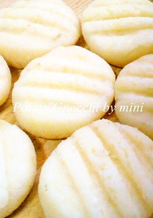 じゃがいものニョッキの作り方☆生パスタ2-レシピのメイン写真