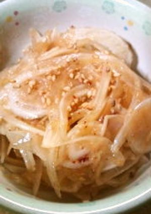 【旬野菜を】新玉葱のナムル【食べよう】-レシピのメイン写真