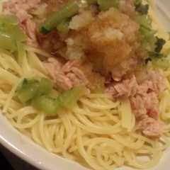 超簡単★野沢菜ツナおろしパスタ-レシピのメイン写真