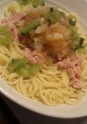 超簡単★野沢菜ツナおろしパスタ-レシピのメイン写真