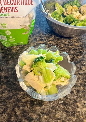 ブロッコリーと鶏胸肉のサラダ-レシピのメイン写真