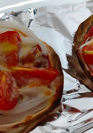 餃子の皮で作る簡単ピザ-レシピのメイン写真
