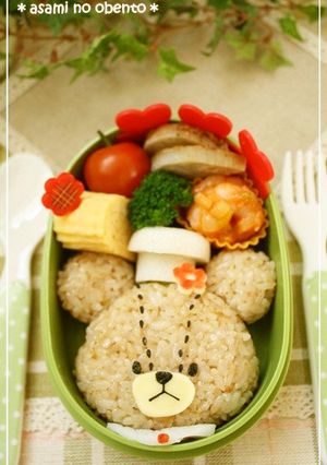 キャラ弁＊ジャッキーおにぎり-レシピのメイン写真