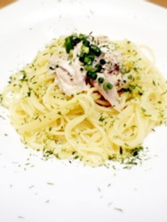 ツナマヨ☆柚子胡椒ペペロンチーノのパスタ-レシピのメイン写真