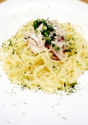 ツナマヨ☆柚子胡椒ペペロンチーノのパスタ-レシピのメイン写真