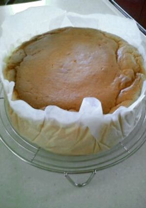 ふわわんしゅわわんスフレチーズケーキ-レシピのメイン写真
