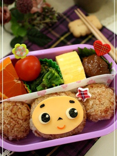 キャラ弁*チェブラーシカおにぎり-レシピのメイン写真