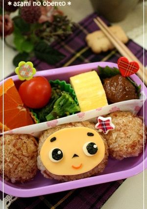 キャラ弁＊チェブラーシカおにぎり-レシピのメイン写真