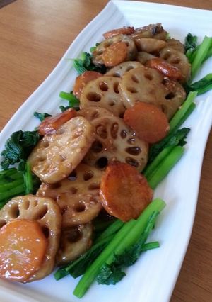 シャキシャキ！レンコンの照り焼き-レシピのメイン写真