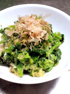菜花のおろし味噌和え <ほろにが>-レシピのメイン写真