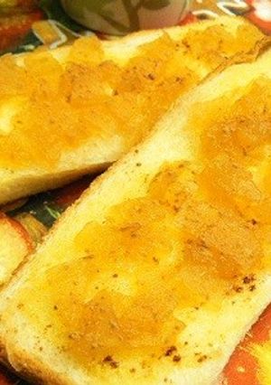 リンゴジャム・トースト☆シナモン風味-レシピのメイン写真