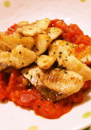 簡単イタリアン風魚のフィレステーキ-レシピのメイン写真