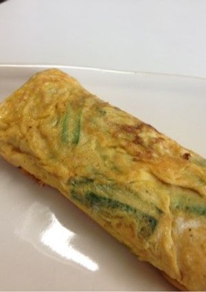 お弁当やおかずに^ ^ニラの中華風卵焼き-レシピのメイン写真