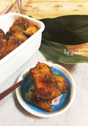 【作り置き】焼きかぼちゃのシナモン風味-レシピのメイン写真