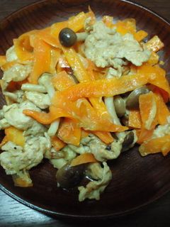 豚にんじん味噌炒め-レシピのメイン写真