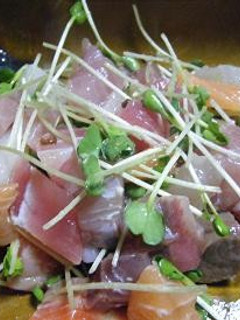お刺身の簡単あえもの-レシピのメイン写真