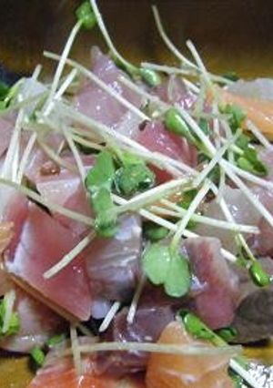 お刺身の簡単あえもの-レシピのメイン写真