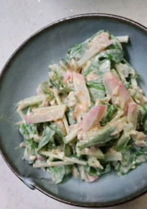 かまぼこと水菜のシーチキン和え-レシピのメイン写真