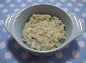 ＊離乳食中期＊ツナのクリームリゾット-レシピのメイン写真
