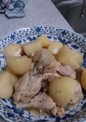 チキンとじゃがいもの煮付け-レシピのメイン写真