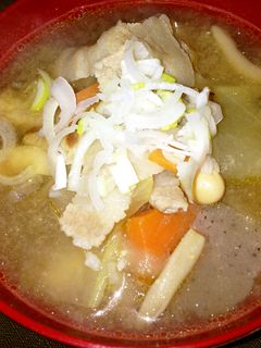 うちの豚汁(=゚ω゚)ノ-レシピのメイン写真