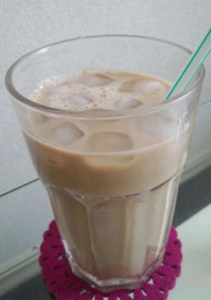 アイスカフェオレ-レシピのメイン写真