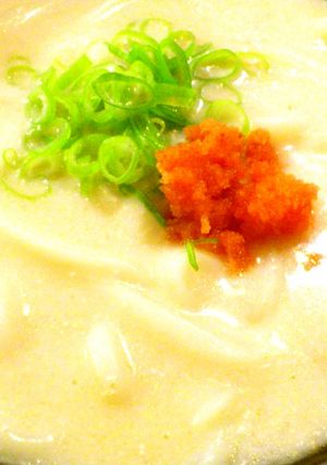 つるとんたん風明太子クリームのおうどん-レシピのメイン写真