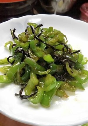 超簡単お弁当のおかず（ピーマン）-レシピのメイン写真