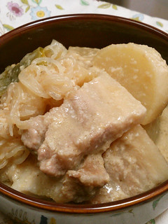 大根と豚バラの酒粕煮-レシピのメイン写真