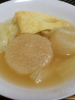 大根と白菜のスープ-レシピのメイン写真