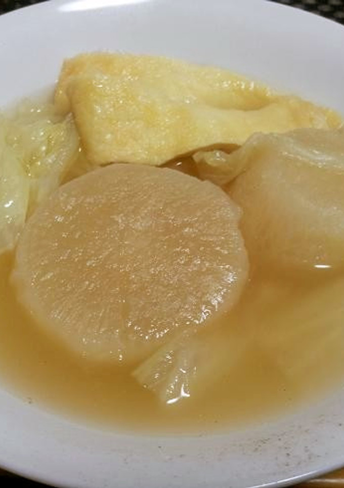 大根と白菜のスープ-レシピのメイン写真