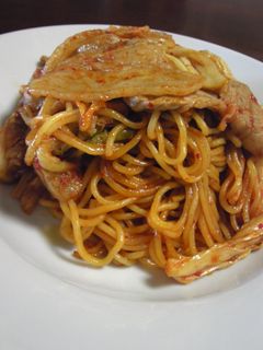 簡単すぎる豚キムチ焼きそば-レシピのメイン写真