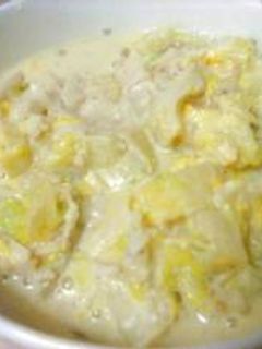 豆乳雑炊-レシピのメイン写真