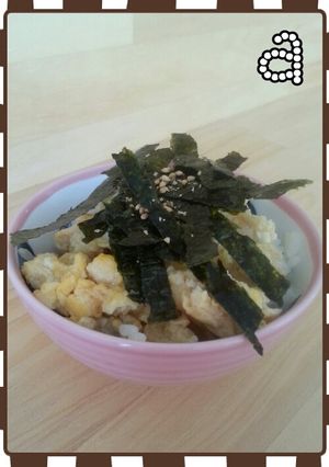 忙しい朝に!簡単!美味しい!卵丼♪-レシピのメイン写真