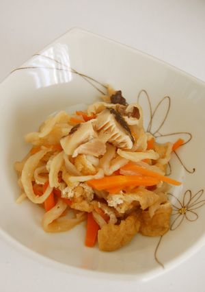 出汁がおいしい♪切干大根の炒め煮-レシピのメイン写真