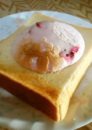ましゅまろトースト♬-レシピのメイン写真