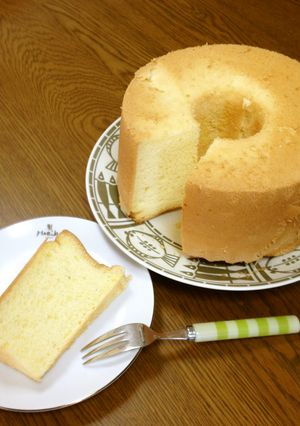 【全卵使用】ふわふわ♪シフォンケーキ-レシピのメイン写真