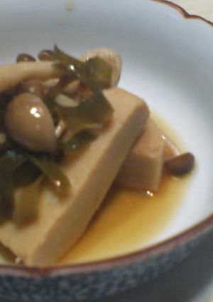 高野豆腐の含め煮-レシピのメイン写真