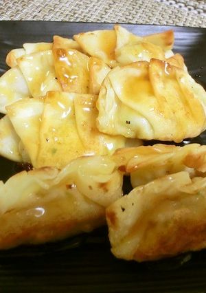 野菜嫌いとカロリーカットのあんかけ餃子-レシピのメイン写真