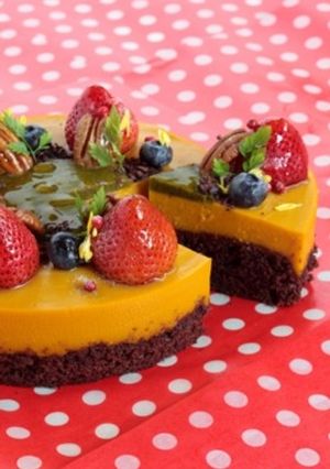 胡麻かぼちゃケーキ-レシピのメイン写真