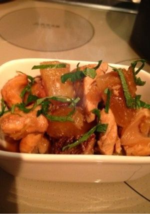 めかじきのアラと大根の煮物-レシピのメイン写真