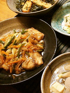 *さごし(鰆)の餡かけ*-レシピのメイン写真