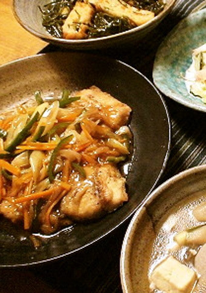 ＊さごし（鰆）の餡かけ＊-レシピのメイン写真